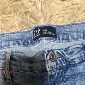 GAP Denim High Rise Jeans - Light Blue